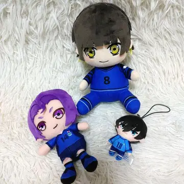 블루 록 봉제 인형 마스코트 미카게 레오 이토시 린 하치라쿠