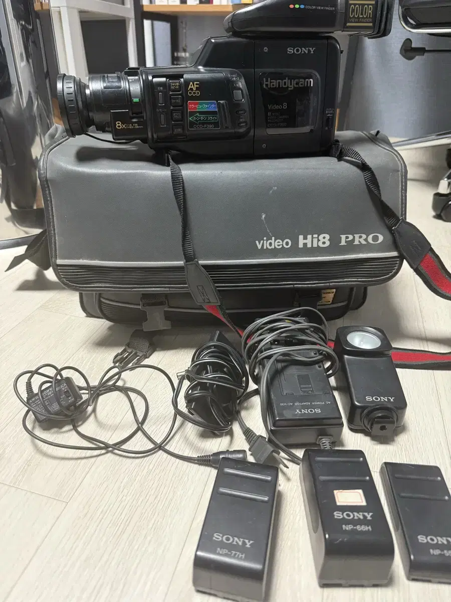 (정크) 소니 SONY Video8 CCD-F390 8미리 캠코더