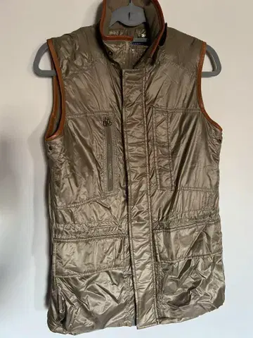 랄프 로렌 올리브 그린 다운 베스트