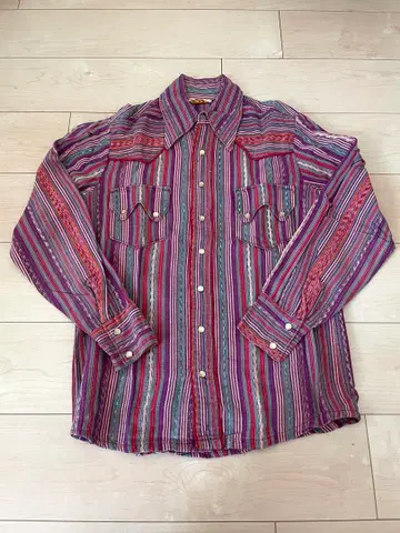 빈티지 웨스턴 셔츠 과테말라