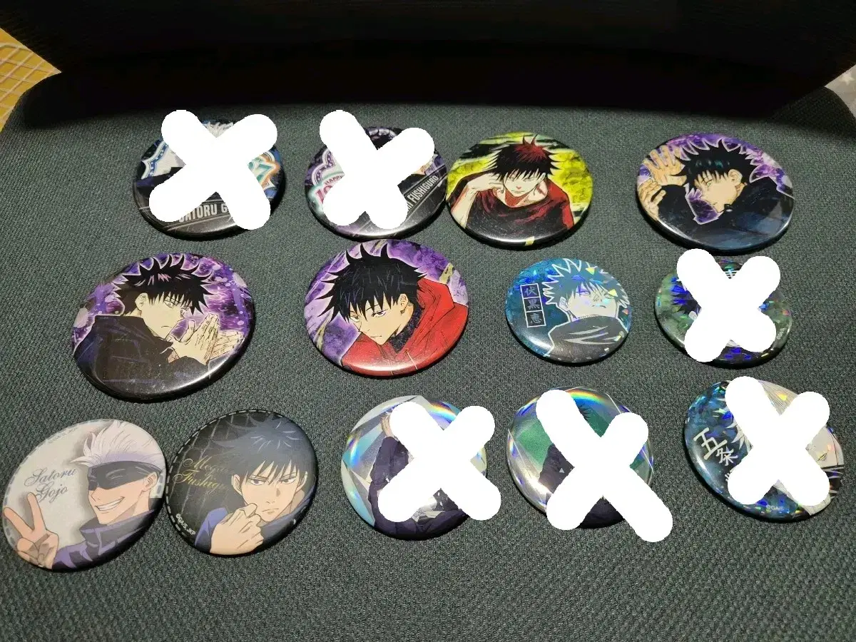 Jujutsu Kaisen Gojo Megumi Can Badge for sale