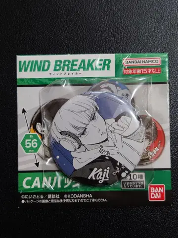 WIND BREAKER 윈브레 캔뱃지 카지 렌