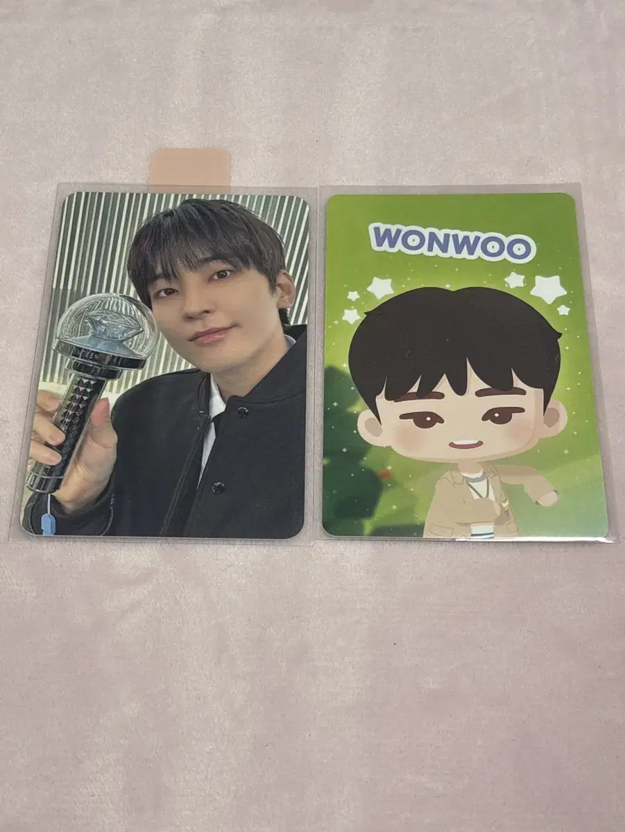 세븐틴 캐럿랜드 캐럿존 원우 퍼즐틴 포카