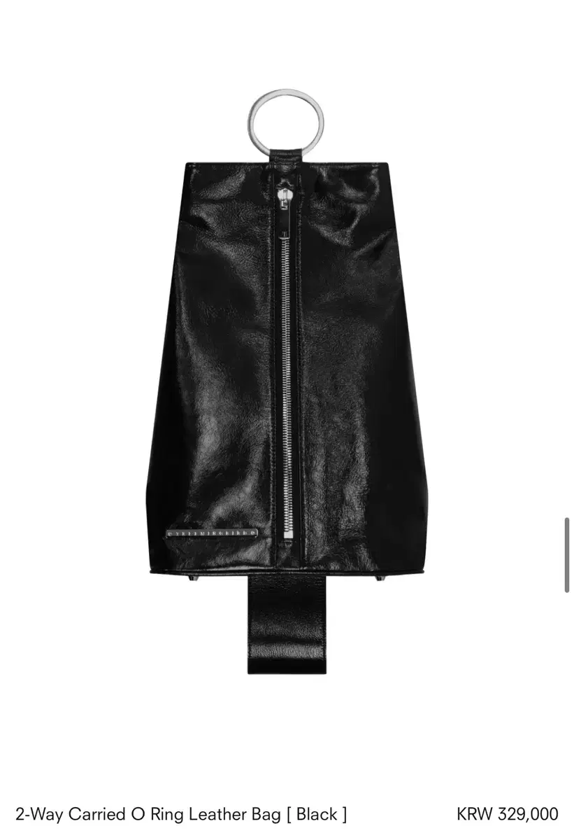 트리밍버드 가방 백 2-Way Carried O Ring Leather