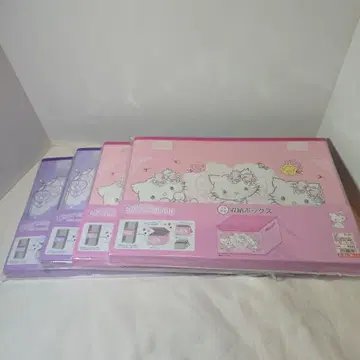 산리오 챠미 키티 20주년 뚜껑이 있는 수납 박스