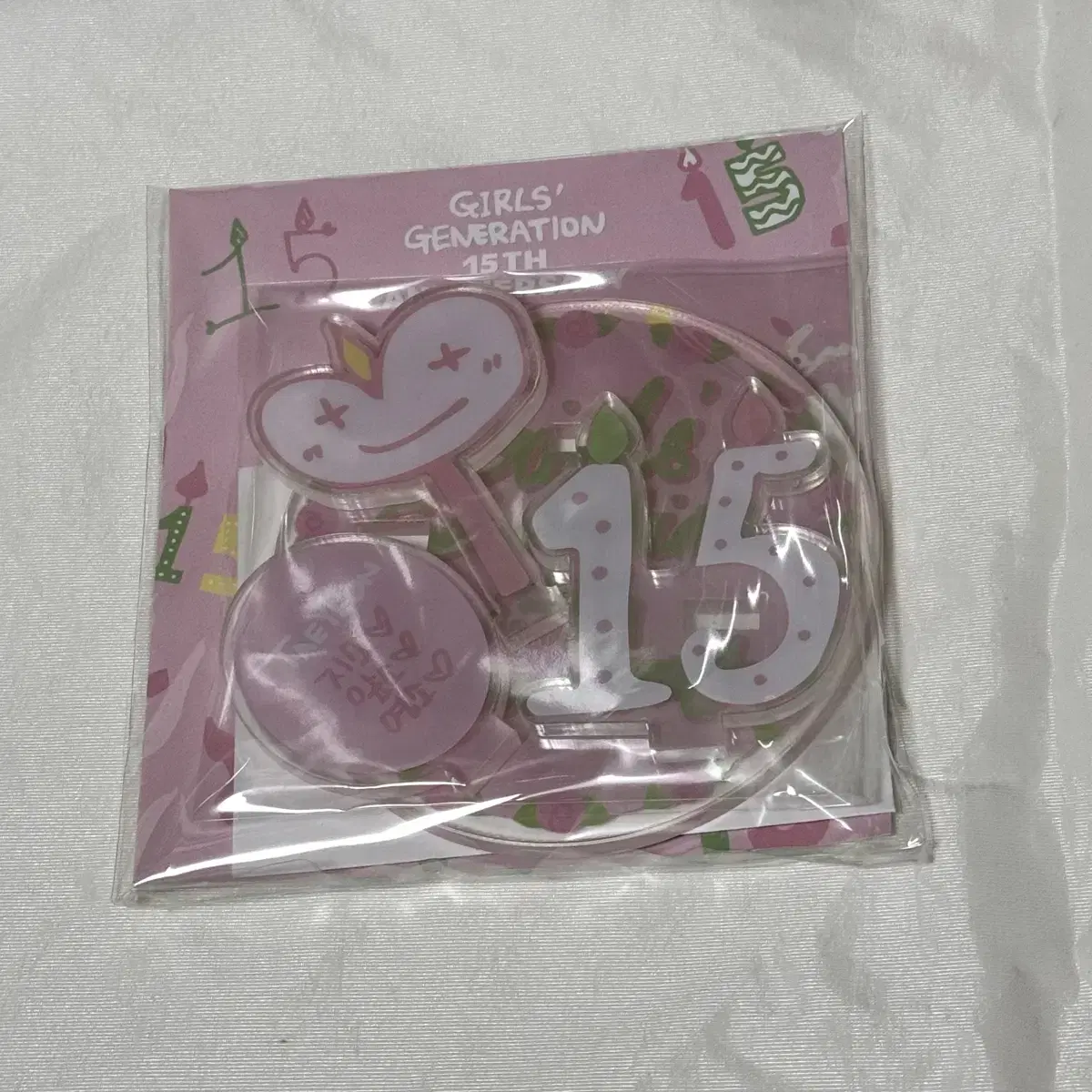 Girls Generation taeyeon 15th Anniversary poca acrylic stand AR Voice Set