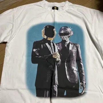 Daft Punk 티셔츠 FFF EFF daft punk duft 양면