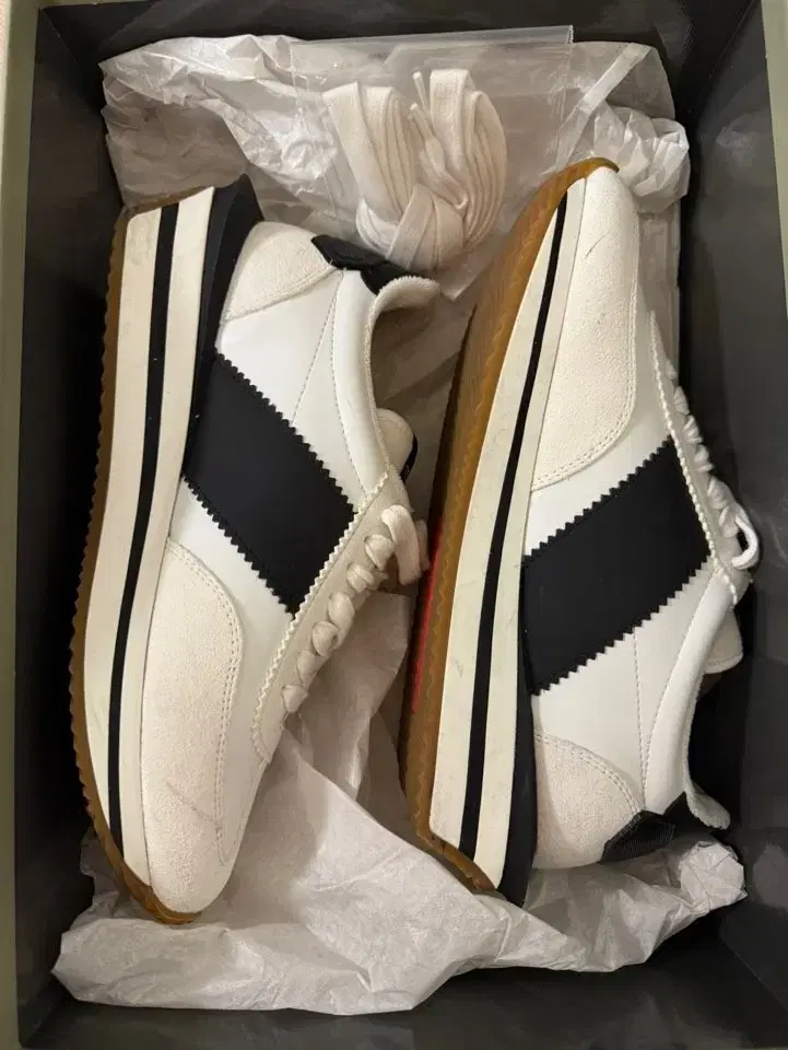 Tom Ford James Black and White Size 7.5 (Brand New)
