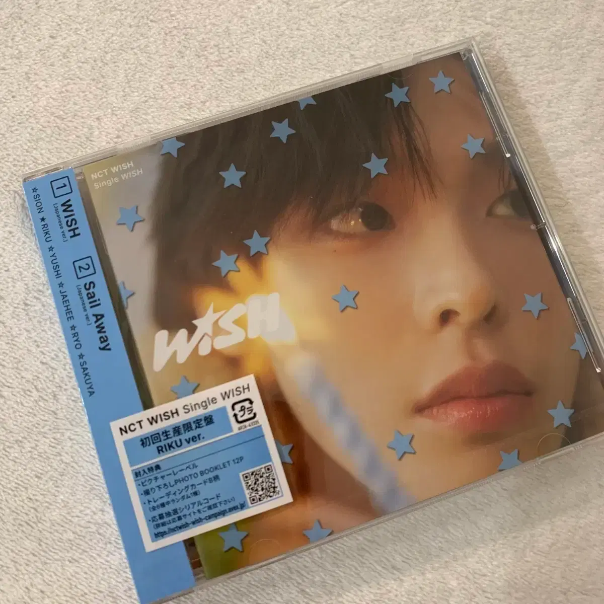 Unsealed NCT WISH wish japan album riku Individual vahn Ilal Chhoe