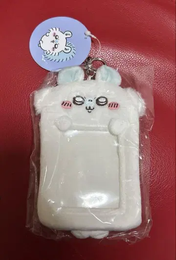 치이카와 봉제 인형 카드 홀더 모몽가