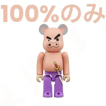 BE@RBRICK 부리부리자에몬 100% 베어브릭
