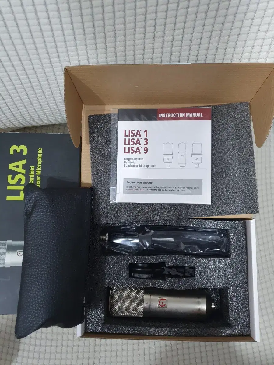 오디오프로브 리사3 AUDIOPROBE LISA3 콘덴서마이크 팝니다