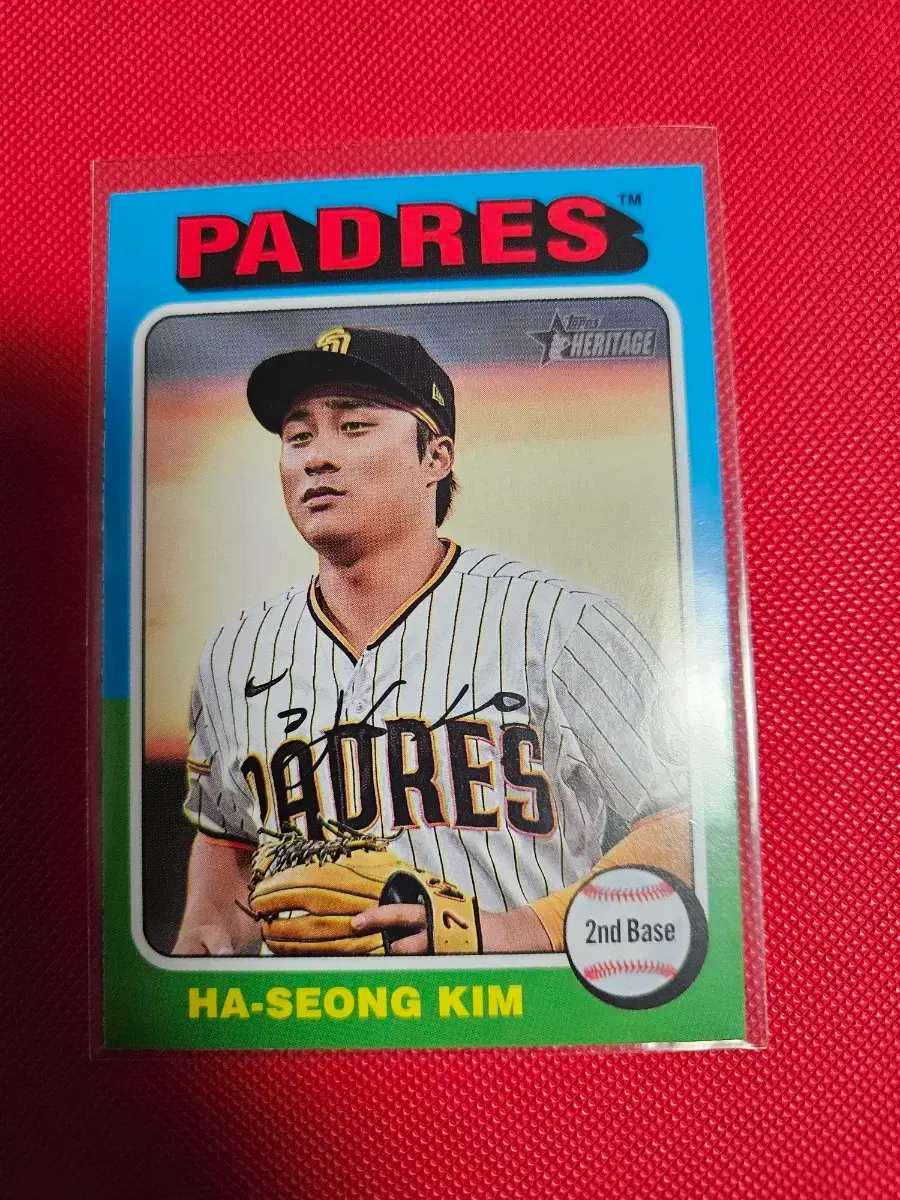 김하성 2024 Topps Heritage base 카드