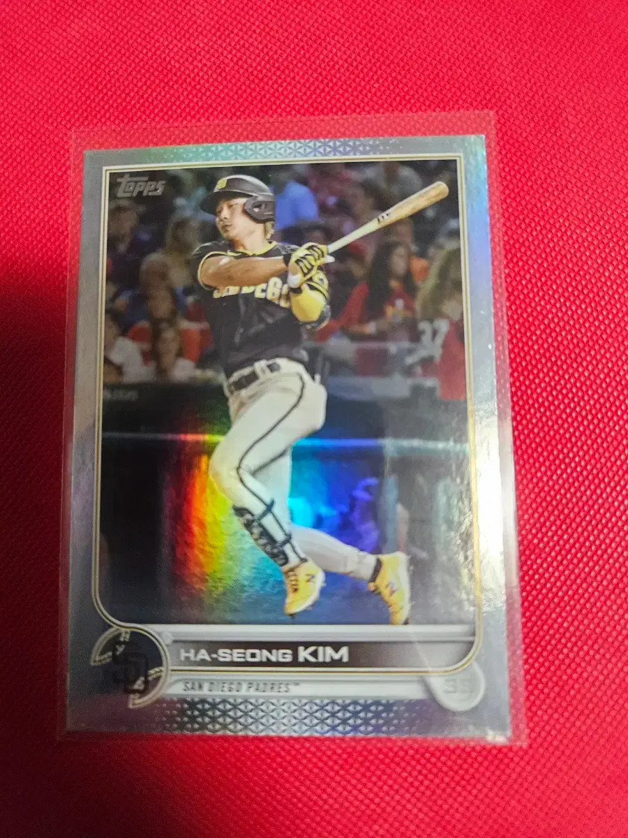 김하성 2022 Topps 실버 포일 카드