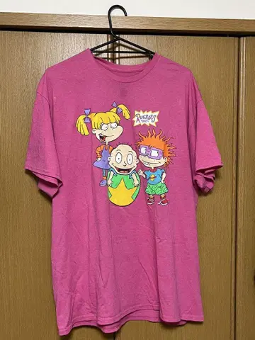 Rugrats 라그라츠 구제 의류 neckelodeon 티셔츠