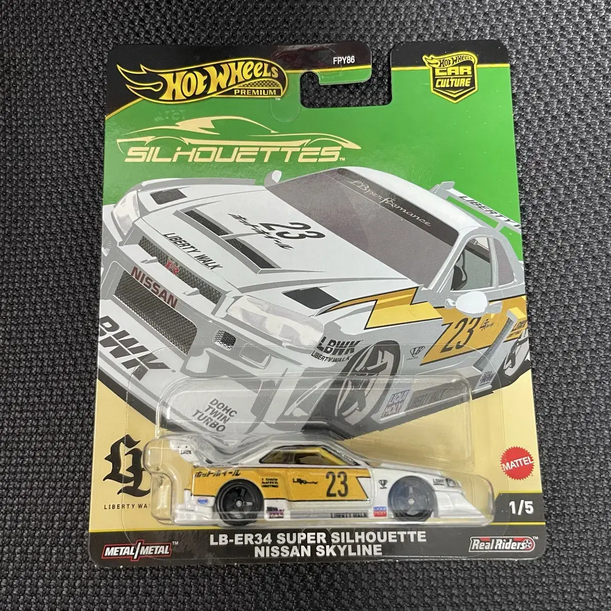 Hot Wheels Premium Nissan Skyline LBWK Super Silhouette