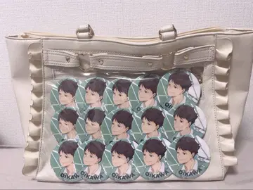 하이큐 오이카와 토오루 캔뱃지 이타백 자카마트