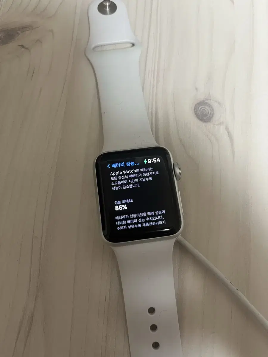 애플워치3 38mm 실버