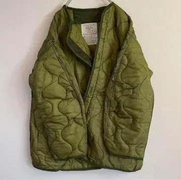 70s M65 라이너 데드스탁 퀼팅 코트 미군