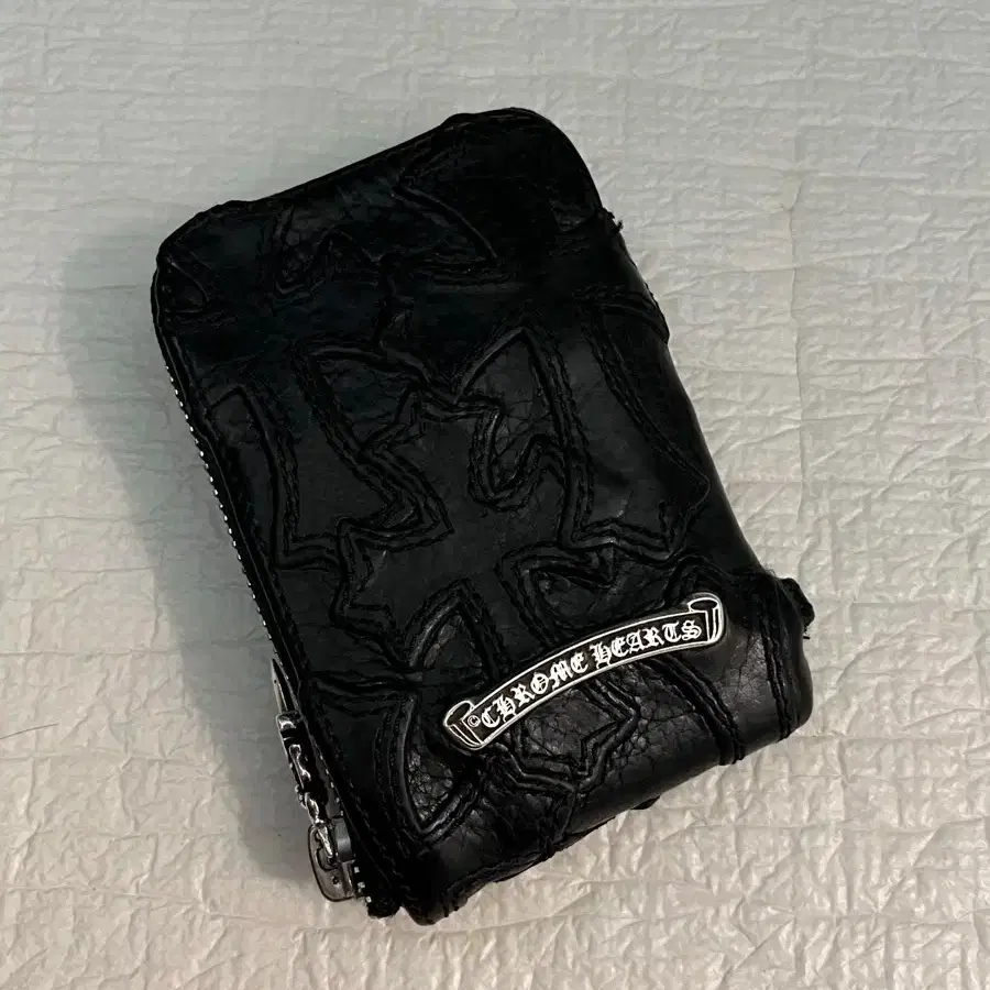 クロムハーツ ONE TRILLION DOLLARS フレアニーダガージップレザー  