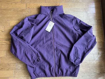 무인양품 MUJI WALKER 발수 나일론 윈드브레이커 다크 퍼플 M