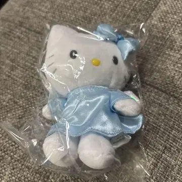 헬로키티 엔젤 키티 마스코트 캐릭터 봉제 인형 블루