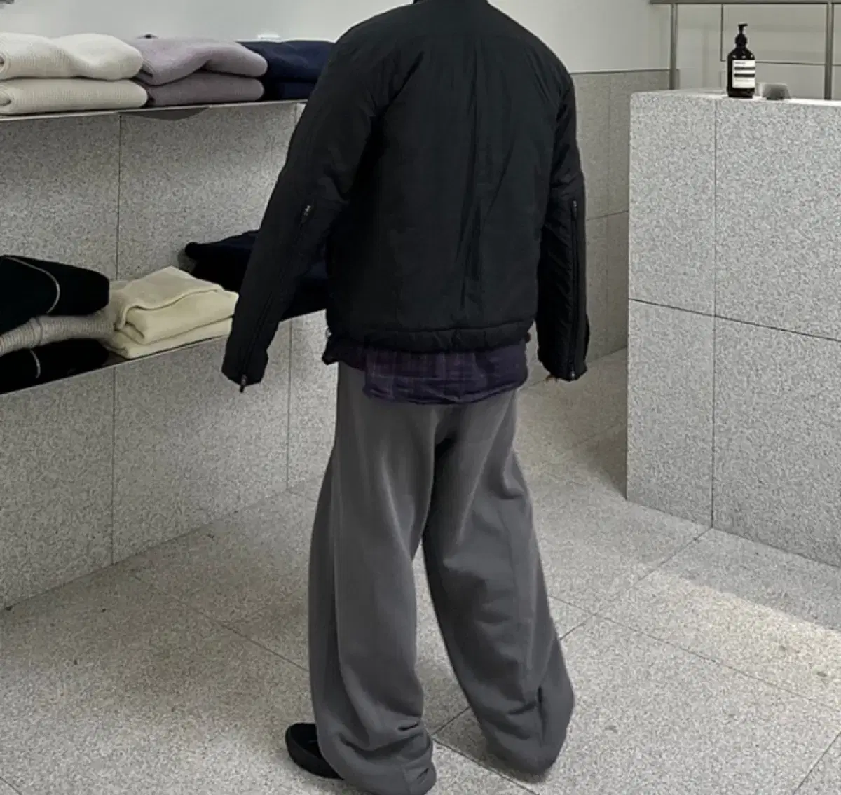 [오늘까지 판매] 폴리테루 하이커 자켓 블랙 4