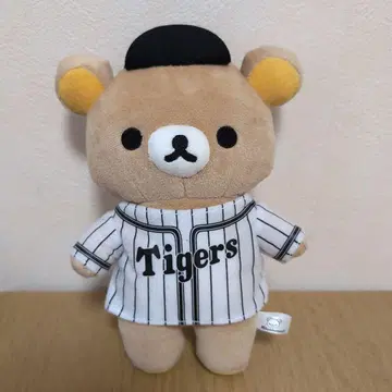 리락쿠마 타이거즈 봉제 인형 마스코트