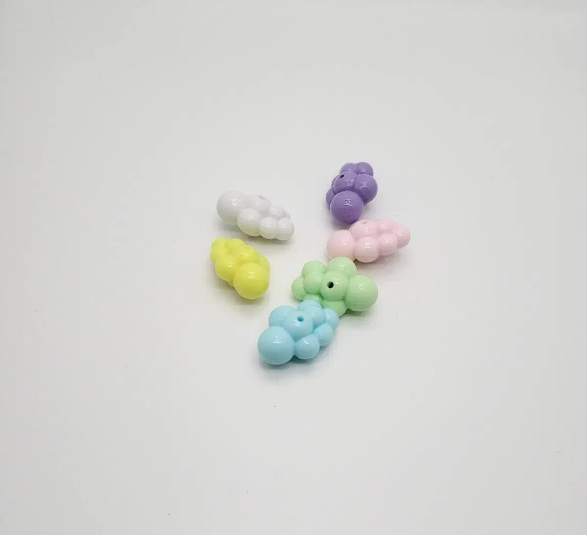 Cloud Beads keyring Accessory Materials