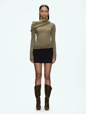 tankair 코듀로이 미니 스커트 해외 사다리꼴