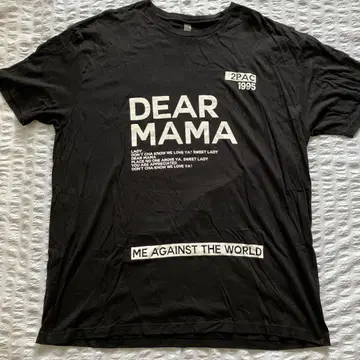 넥스트 라벨 2PAC DEAR MAMA 티셔츠