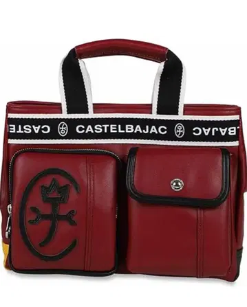 까스텔바작 미니 토트백 <>레드 CASTELBAJAC