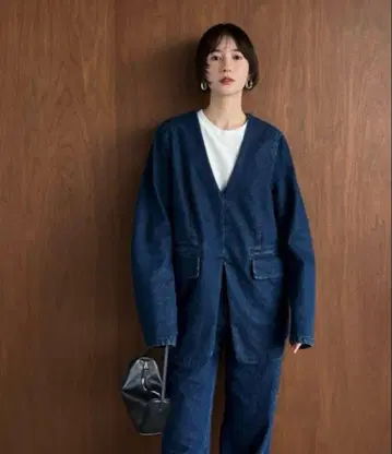 클레인 자켓 풀오버 데님 톱스