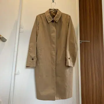 무인양품 여성용 스텐카라 코트 카키 M 사이즈