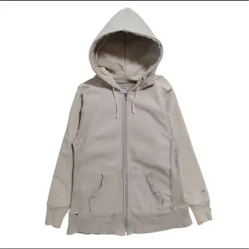 electric cottage 지퍼 후드티 후디 데미지 크러쉬