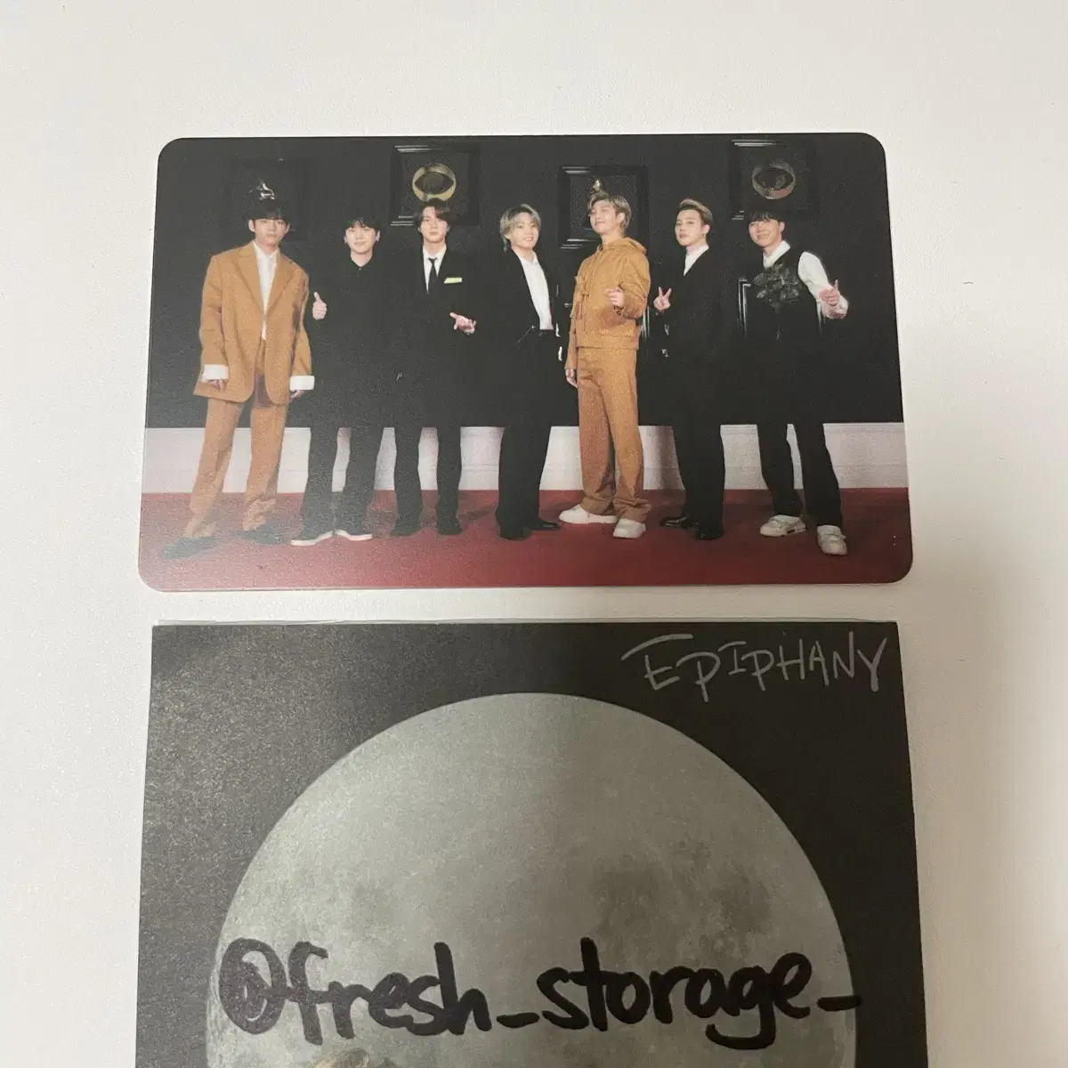방탄소년단 BE 디럭스 럭키드로우 단체 그룹 포카 BTS 럭드