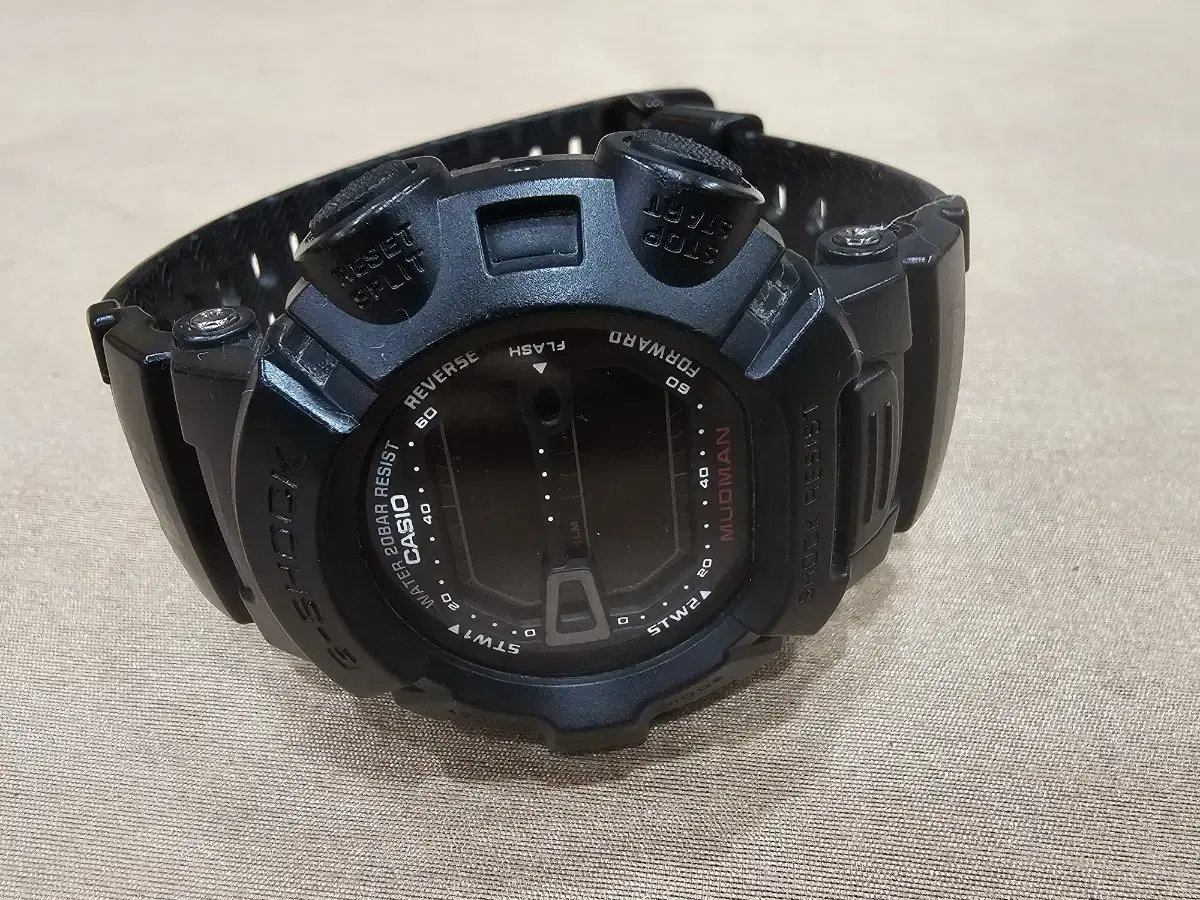 카시오/CASIO G-Shock 머드맨블랙