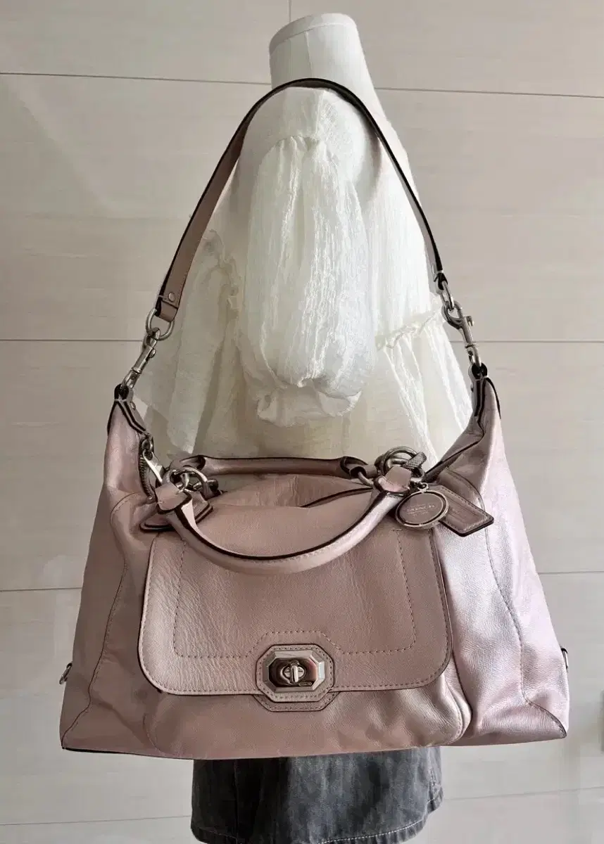 Shining Pink Coach Bag Tote Crossbody Himegyaru Jucy Couture Balencore by LEW