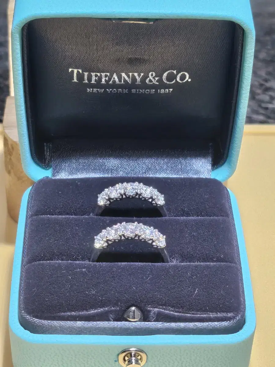 14k Natural diamond double ring ₩2.09 carat₩New product₩Individual warranty
