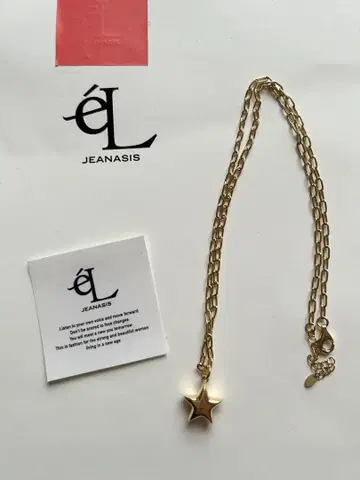 eL JEANASIS 지나시스 목걸이 별