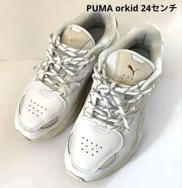 Puma orkid 캐주얼 스니커즈 화이트 24cm