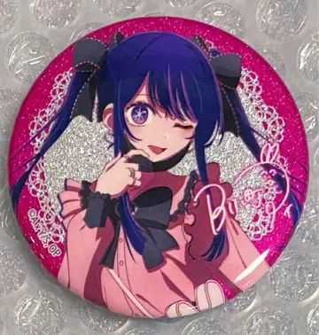 최애의 아이 호시노 아이 돈키 최애 가방 글리터 캔뱃지