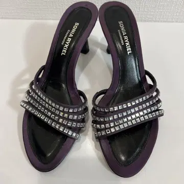 새상품급 SONIA RYKIEL 샌들 뮬 스와로