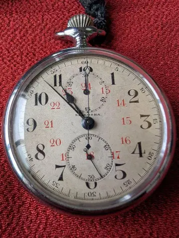 세이코 SEIKO 회중시계 군용 시계 일본군 17석 크로노그래프