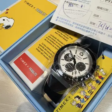 TIMEX x PEANUTS SNOOPY 손목시계 쿼츠 보증서 포함