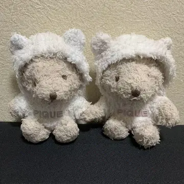 젤라또피케 곰 인형옷 폭신폭신 봉제 인형 페어