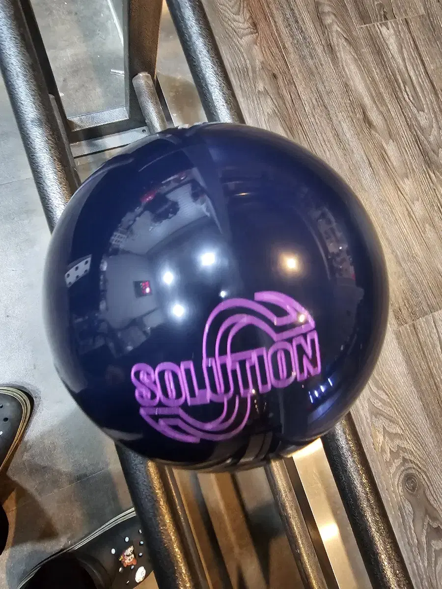 15P) Storm Solution Black Used Ball