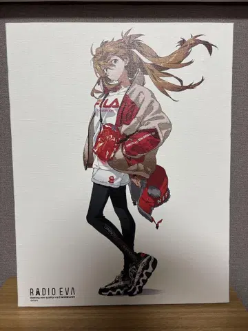 RADIO EVA 아스카 캔버스 아트
