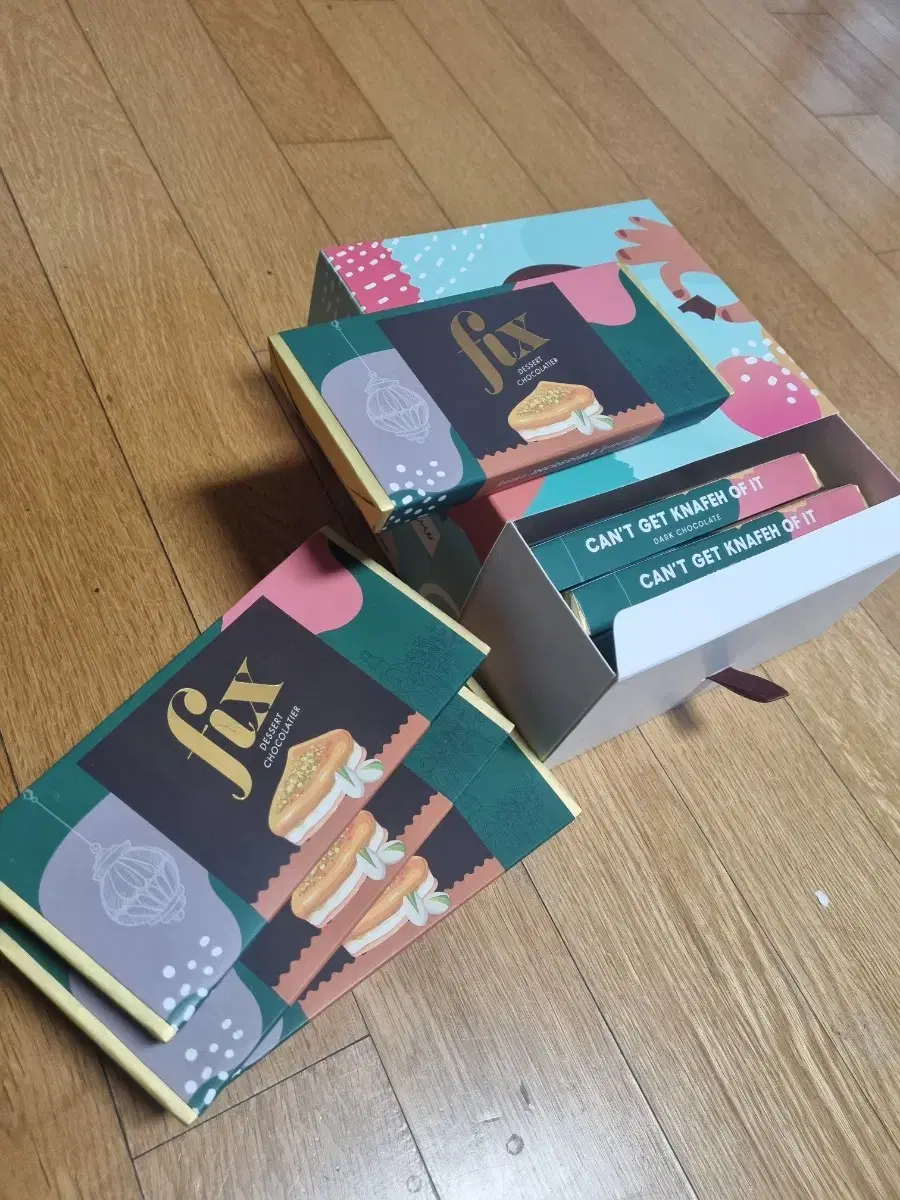 (2 Pieces) Dubai Fix Chocolate Dark Flavor