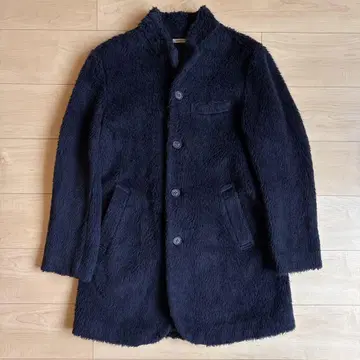 BLUE BLUE JAPAN 울 알파카 샤기 자켓
